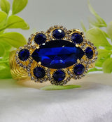 Imported Exquisite Oval Crystal Adjustable Bracelet - Imported Luxury Jewelry | Adjustable Bracelet – Best Quality Artificial Bracelet For Girls &amp; Women | Bracelet For Every Occasion - Random Color 