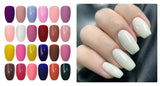 Pack of 144 Artificial Nails Without Nail Glue, Beautiful Fancy Fake Nails (Random color)