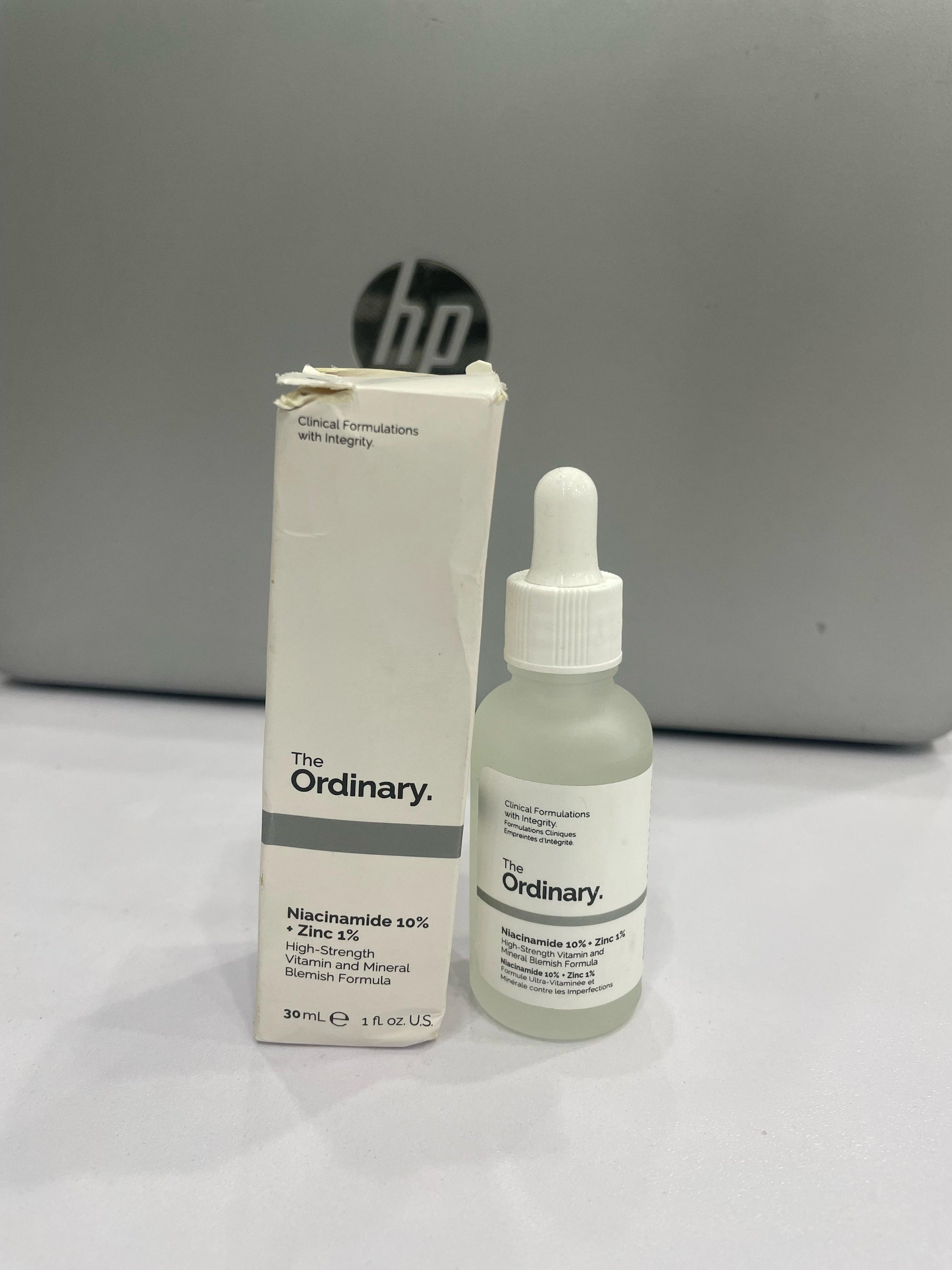 The Ordinary Niacinamide Serum 10% + Zinc 1% Supersize Serum 30ML with  batch code