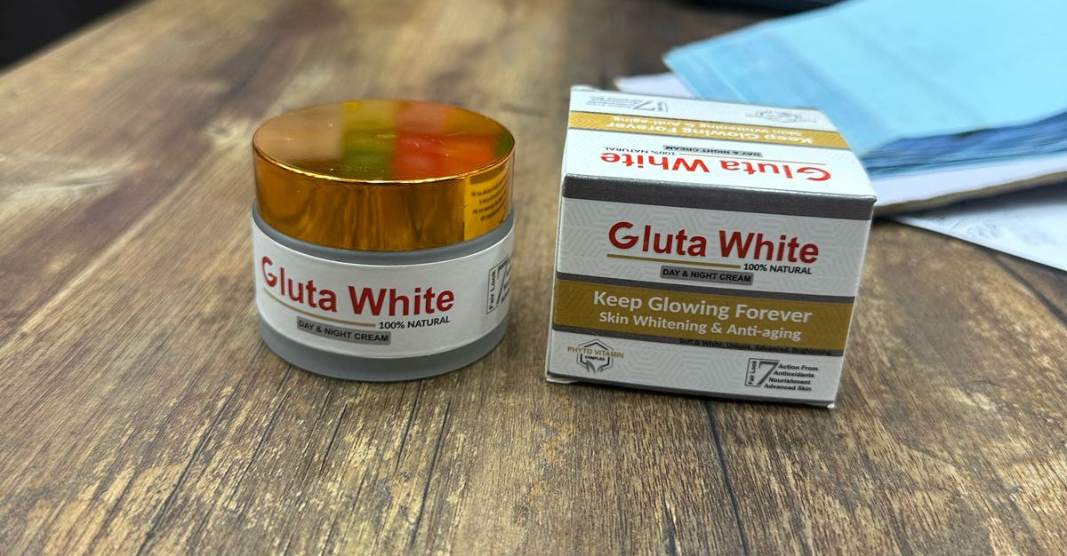 Gluta White Extreme Stronger Light Up And Anti-Aging Day &amp; Night Cream | 50gram