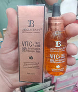 Lakyou Beauty Vitamin C Face Serum – 98% Pure Vitamin C Complex for Luminous Glow, Brightening, Firming &amp; Repairing, 50ml