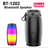 3.1 Professional Wireless Bluetooth Speakers Home Outdoor Portable Speaker Subwoofer Car Audio Bass MP3 Player Sound System Include LED Lights