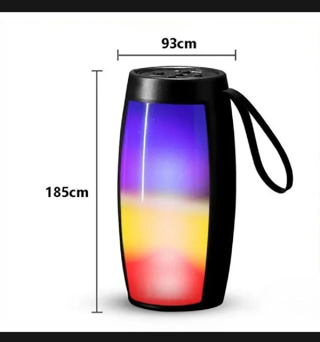 3.1 Professional Wireless Bluetooth Speakers Home Outdoor Portable Speaker Subwoofer Car Audio Bass MP3 Player Sound System Include LED Lights