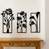 3d Flower Frame wall Art  | Wooden Flower Frame wall Art  | Wall decoration | Decor For Home Wall Decoration Attractive Wooden Wall Art