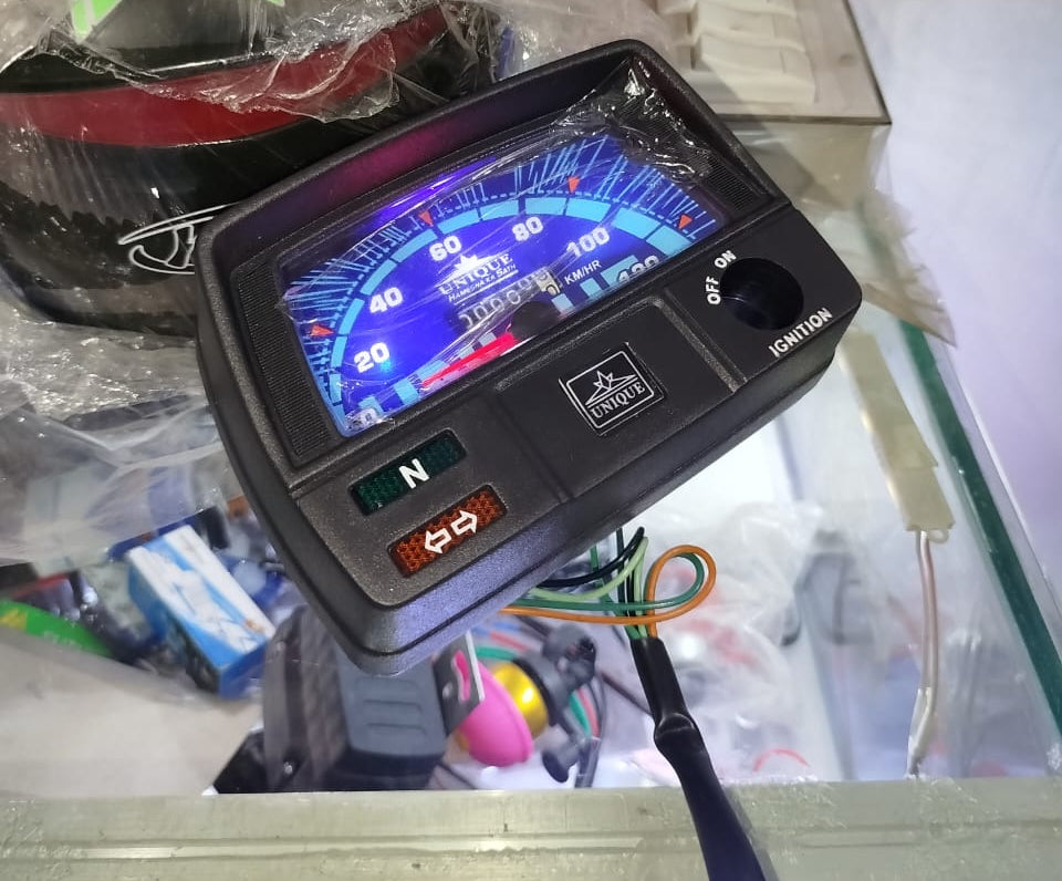 Unique motorcycle Speedo meter with led lights for CD70 Motorcycle &amp; For all 70 cc Bike