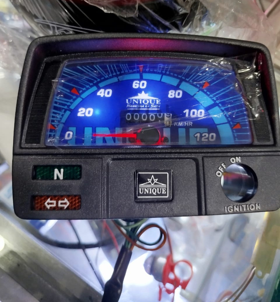 Unique motorcycle Speedo meter with led lights for CD70 Motorcycle &amp; For all 70 cc Bike