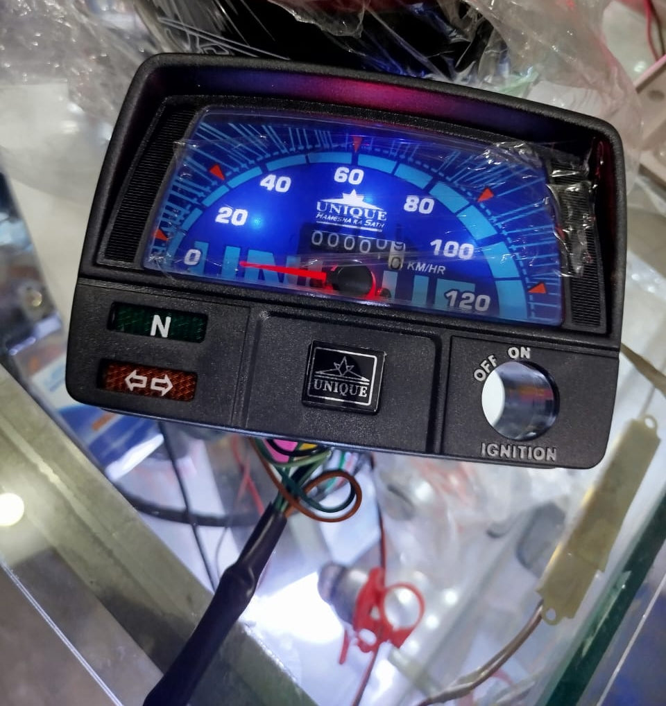 Unique motorcycle Speedo meter with led lights for CD70 Motorcycle &amp; For all 70 cc Bike