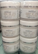 Derma Face Gold Series Whitening Facial 6 steps Whitening And Glowing Facial Kit