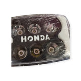 12 Volt LED Headlight Panel with Glowing Monogram &amp; Indicators for Motorcycle - Best Quality LED Headlight Panel with Glowing Monogram - 125 &amp; CD 70 Headlight - With Box 