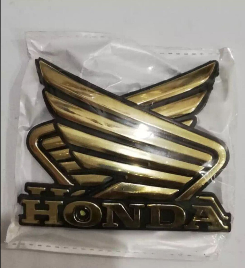 4-Piece Tenki &amp; Tappa Monogram Set for CD70 – Universal Honda Style Badges | Best Quality Mono Set 
