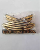4-Piece Tenki &amp; Tappa Monogram Set for CD70 – Universal Honda Style Badges | Best Quality Mono Set 