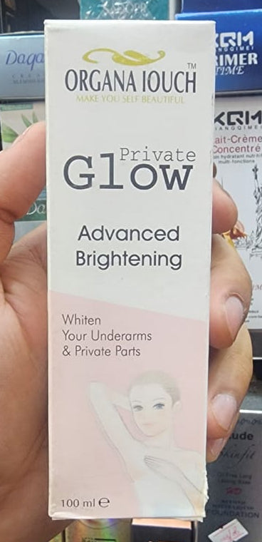 Organa Touch Fresh &amp; Natural Underarm Whitening Cream Private Glow ( Advanced Brightening )
