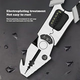 Plier - 5 in 1 Multifunctional Plier | Best Quality Plier For Electric Work | Plier For Household Use &amp; Mechanical Use