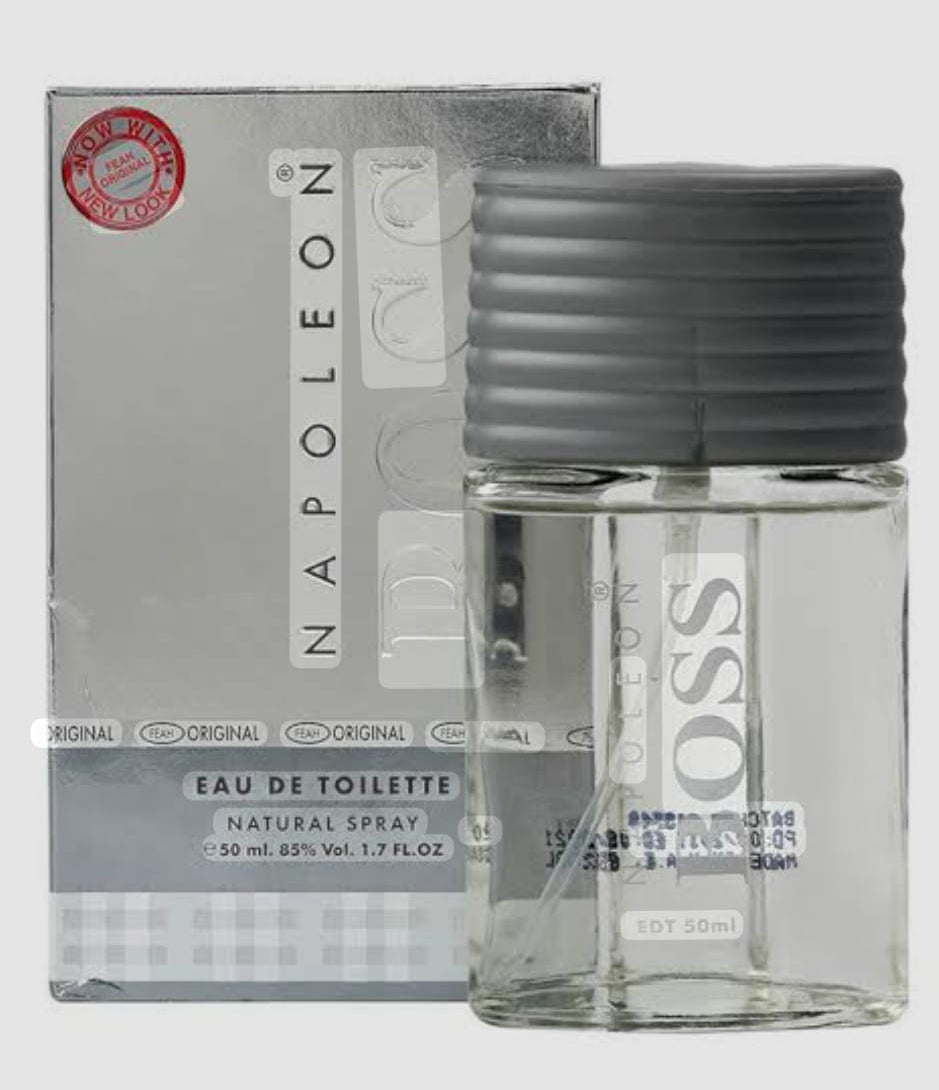 Napoleon Boss Perfume for Men – 100ml Eau de Parfum – Bold, Long-Lasting Fragrance with Citrus, Spice, and Woody Notes – Signature Scent for the Modern, Confident Man