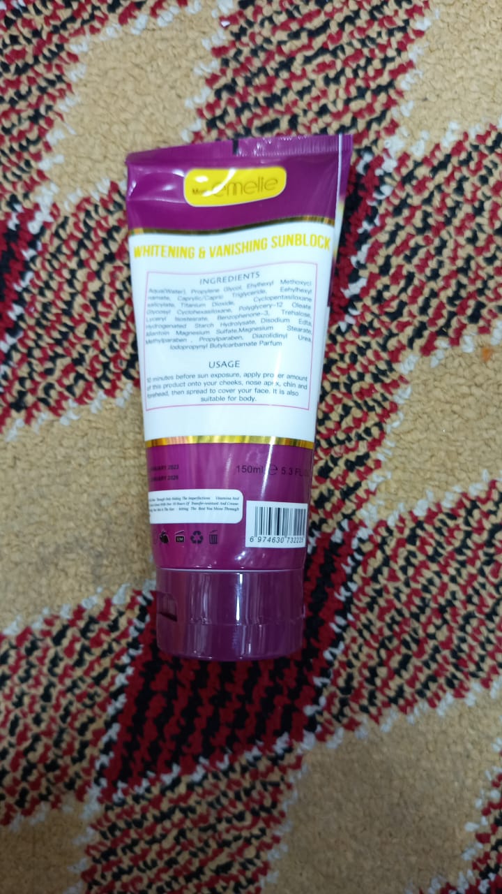 Emelie Sunblock SPF 60 – Ultimate Protection for Your Skin | 100ml