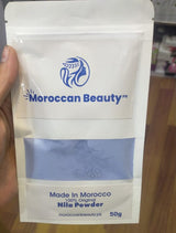 Moroccan Beauty Nila Powder | Blue Nila Skin Whitening Powder 50g | Best Quality Nila Powder