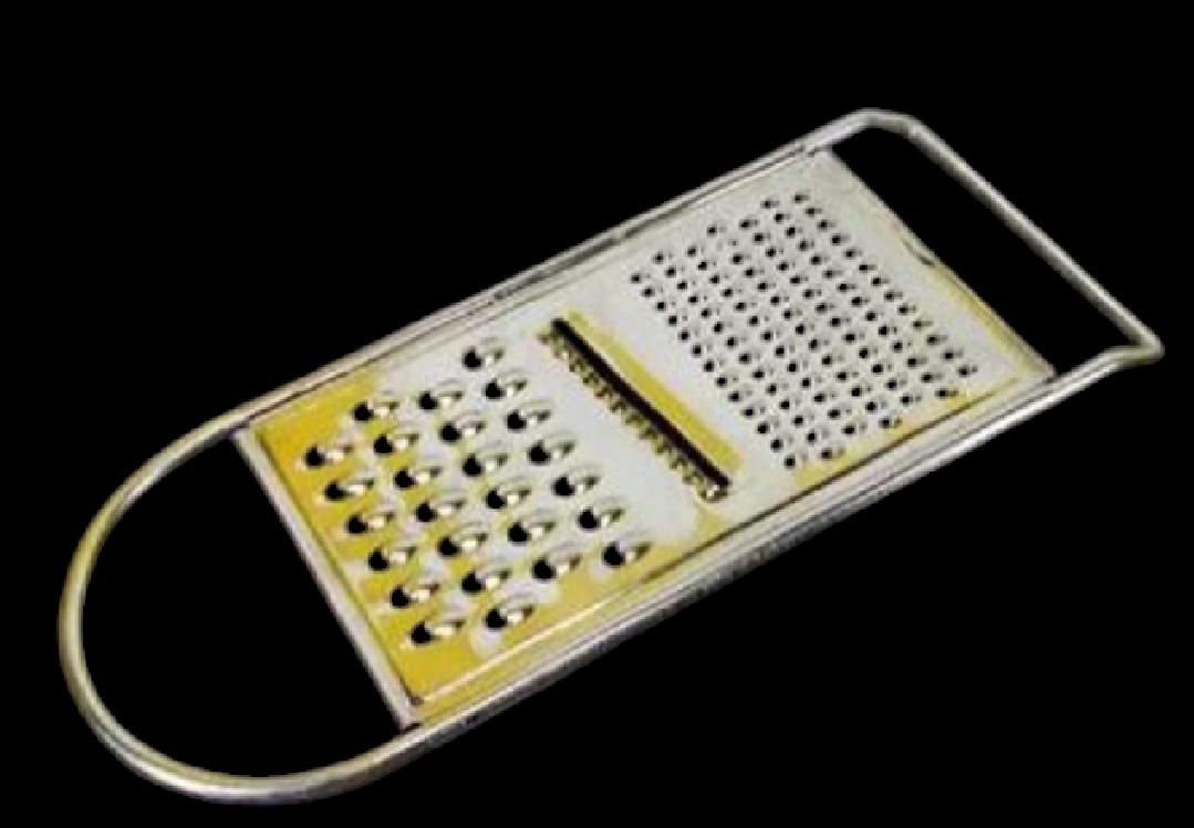 Stainless Steel Kadu Kash Grater – Multi-Purpose Vegetable, Fruit, and Nut Cutter, Chopper &amp; Peeler