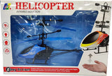 Infrared Induction LED Helicopter – Hand Sensor Controlled, Rechargeable Flying Toy | Helicopter For Children | Toy For Baby - Random Color - Model: JQ-1111