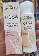 Organa Touch Fresh &amp; Natural Underarm Whitening Cream Private Glow ( Advanced Brightening )