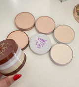 Pack Of 01 - 5 in 1 | Multi-Shade Face Powder Palette with Mirror | Compact Makeup Kit for All Skin Tones | Natural Finish &amp; Easy Blending