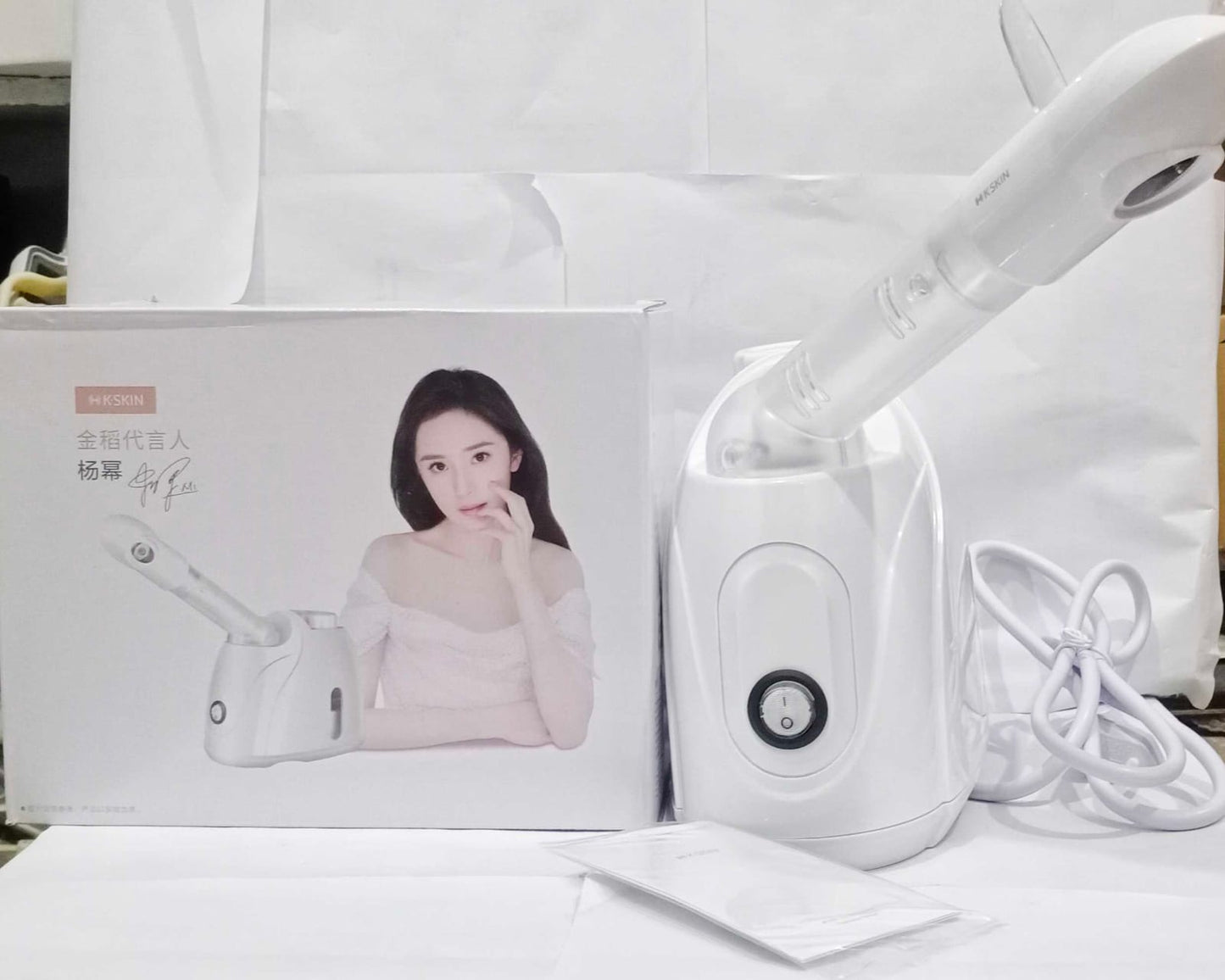 Facial Steamer Warm Mist Humidifier for Face Deep Cleaning Vaporizer Sprayer Salon Home Spa Skin Care Whitening