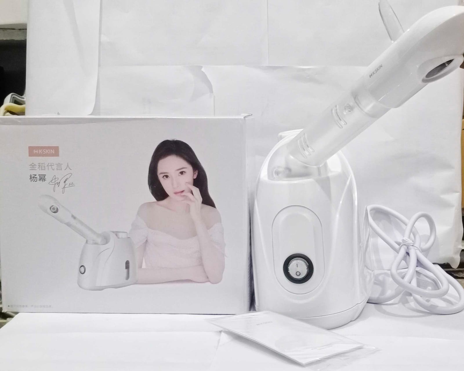 Facial Steamer Warm Mist Humidifier for Face Deep Cleaning Vaporizer Sprayer Salon Home Spa Skin Care Whitening