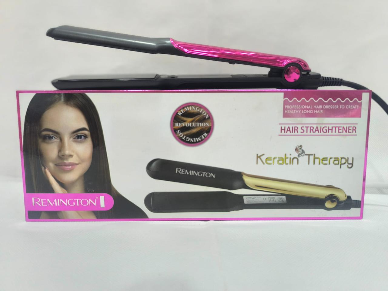 Remington Hair Straightener Keratin Therapy Hair Straightener Flat Iron - Best Quality Iron For Hair Straightening - Remington Keratin Therapy Iron 