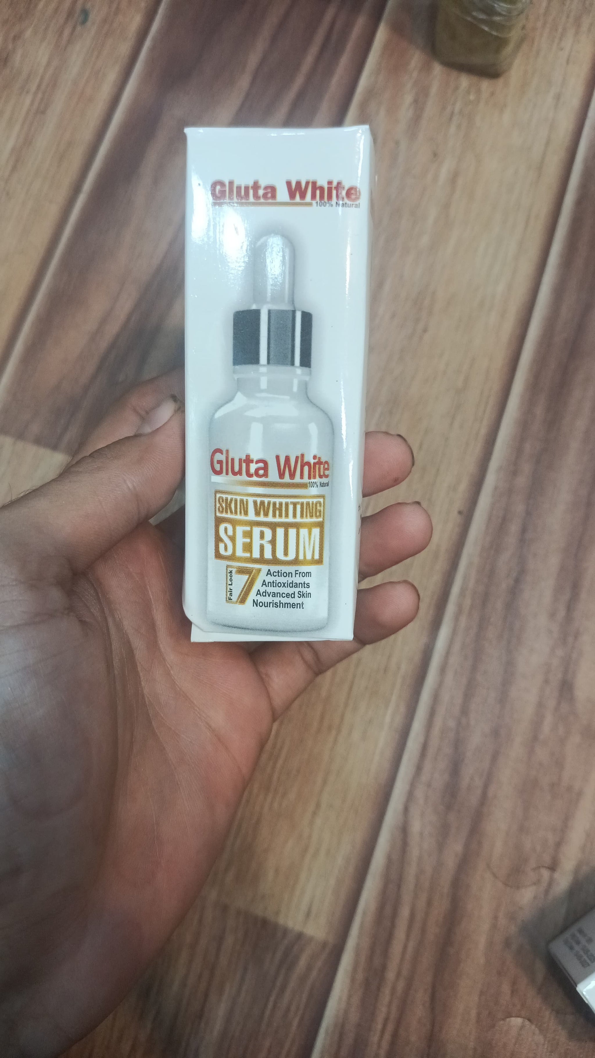 Gluta White Face Glowing Serum |  Glutathione-Based Brightening | Hydration &amp; Antioxidant Protection 30 ml 