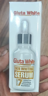 Gluta White Face Glowing Serum | Glutathione-Based Brightening | Hydration &amp; Antioxidant Protection 30 ml