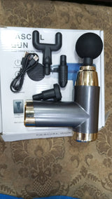 C006 Gold Edition Fascial Gun Massager – High-Power Percussion Therapy Device for Deep Tissue, Muscle Recovery, and Pain Relief | Massage Gun | 