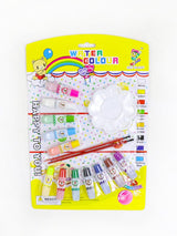 Water Color Painting Set with Brushes and Palette – Vibrant Watercolor Paints, High-Quality Brushes, and Mixing Palette for Artists, Students, and Hobbyists