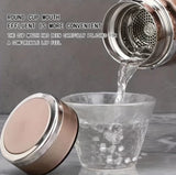 1000ml Large Capacity Stainless Steel Thermos Bottle – Hot &amp; Cold Vacuum Flask Water Bottle (Random color)