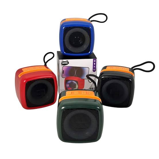 T&amp;G Portable Bluetooth Speaker with LED Lights, Phone Holder &amp; Powerful Bass – Wireless, USB, TF Card &amp; AUX Support – Model X-911