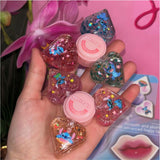 3 in 1 Spinner Lip Oil – Hydrating &amp; Nourishing Lip Care, Lightweight Liquid Formula in Shades of Pink, Smooth &amp; Glossy Finish, Long-Lasting Moisture