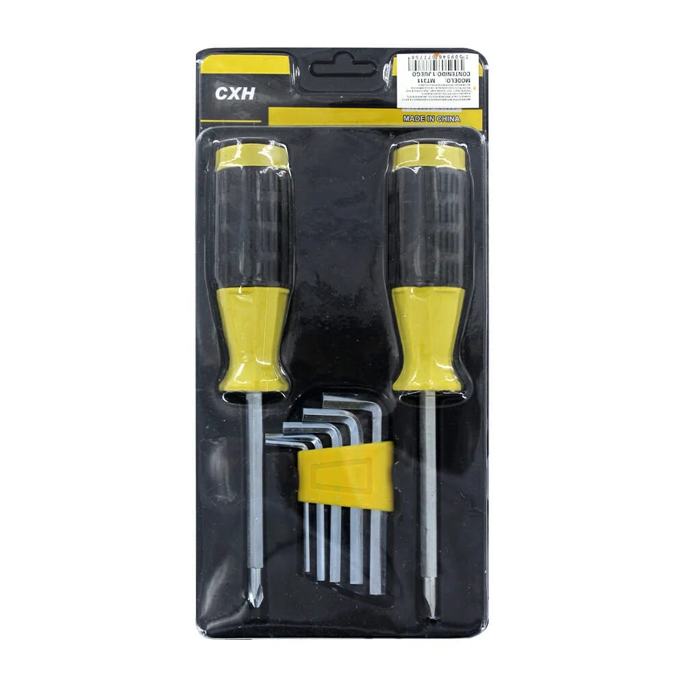 Tool Kit – 2 Disassemblers &amp; 5 Allen Keys | Compact Hand Toolkit for DIY &amp; Repairs