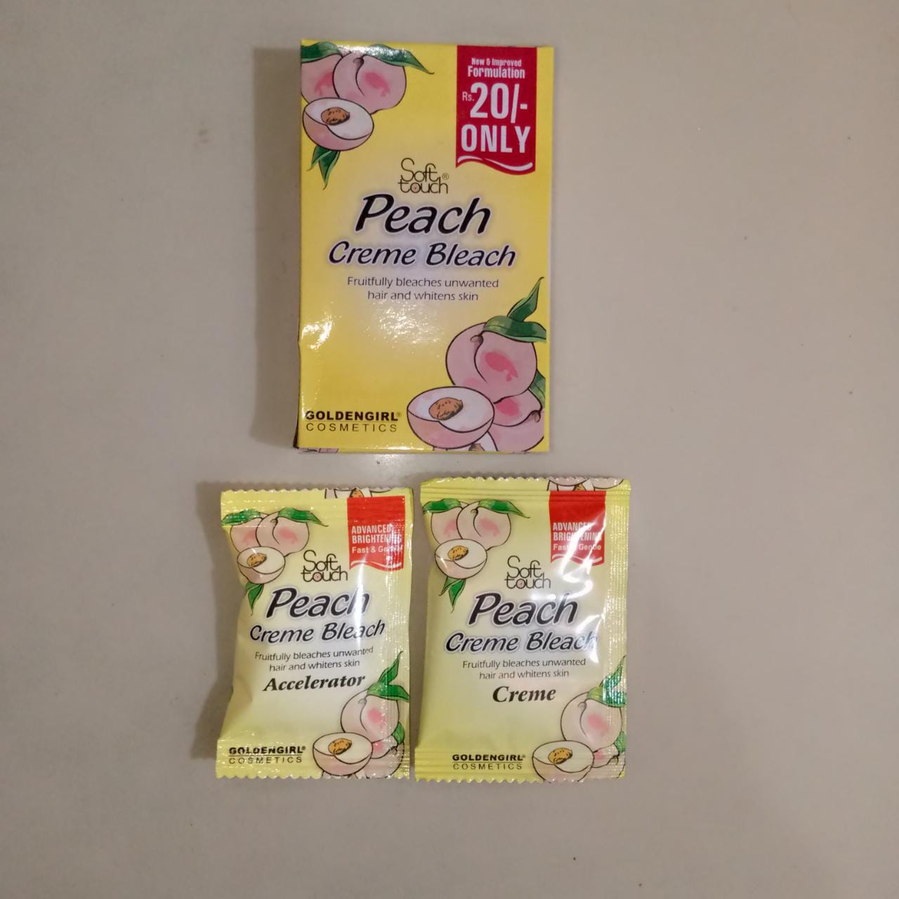 Peach Bleach Cream