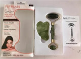 Original Jade Roller & Gua Sha Facial Massage Set – Natural Jade Beauty Tool