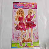 Room for kids decor barbie 3d wall sticker 27*44cm