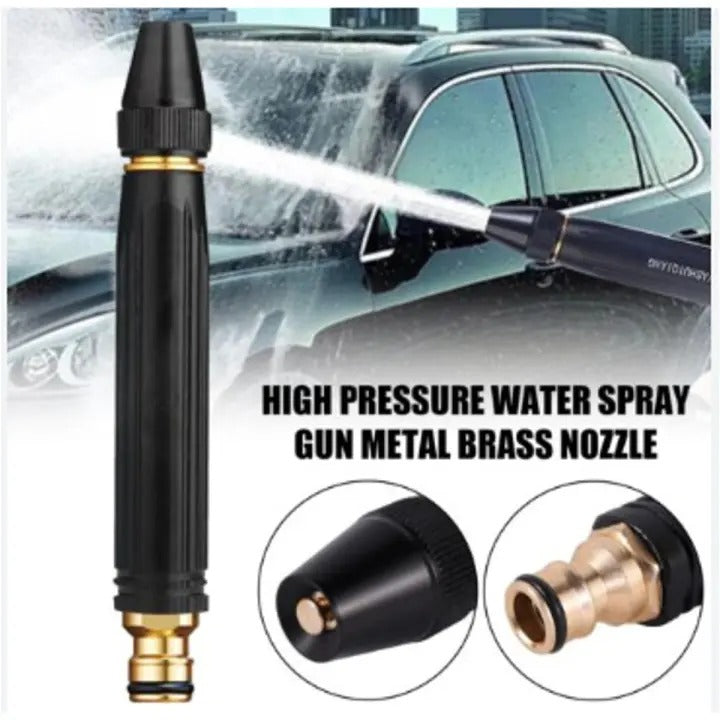 Geepact LH-1112 High Pressure Water Spray Nozzle – Adjustable Metal Car & Garden Sprayer