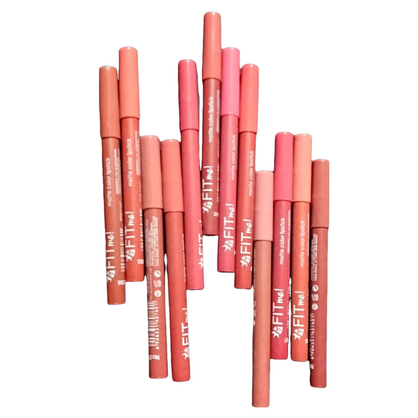 Fit Me Matte Lip Pencils Set of 12 Pcs