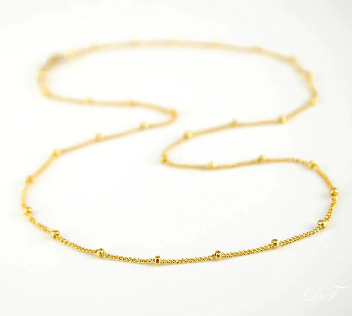 Dew Drops choker Necklace - Gold, rose gold or sterling silver