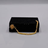 Nose Rings Gold Copper Clip On Nose Ear Chain For Women Girl