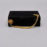 Nose  Bhaubhali Nath nose pin golden crustal osm styel