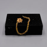 Nose  Bhaubhali Nath nose pin golden crustal osm styel