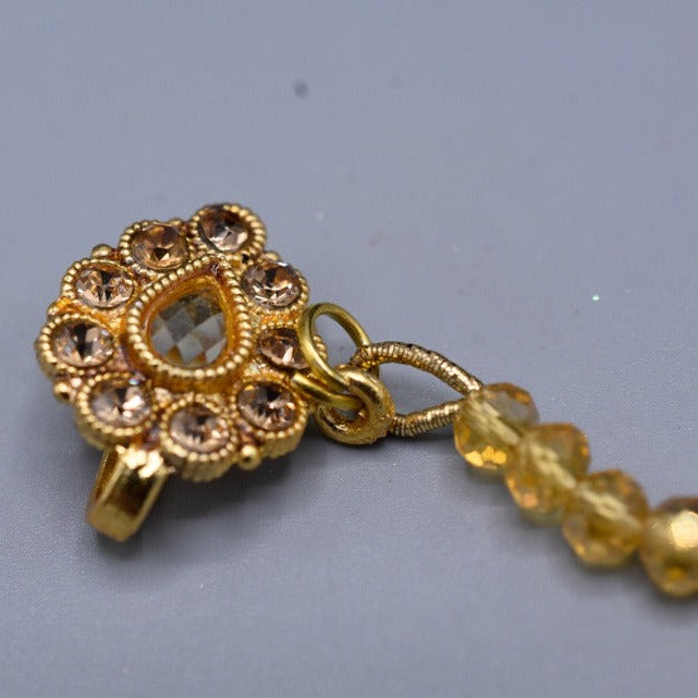 Antique Nose Chain Nath Only Used For Non Pericing Girls