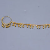 Stlyish Golden Nose Nath Only For Used Pecricing Woman.