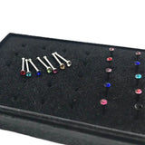 10 pcs Random design Hot Selling Piercing Nose Ring MultiColor  new design