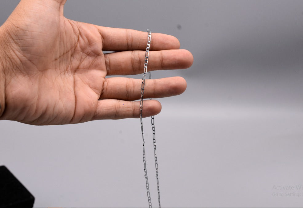 New Design Silver Thin Neck Chain for Men & Boys Chain Necklace for Men