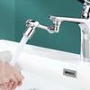Universal 1080° Rotatable Faucet Aerator Extender Plastic Splash Filter Faucets Bubbler Nozzle Robotic Arm for Kitchen Bathroom