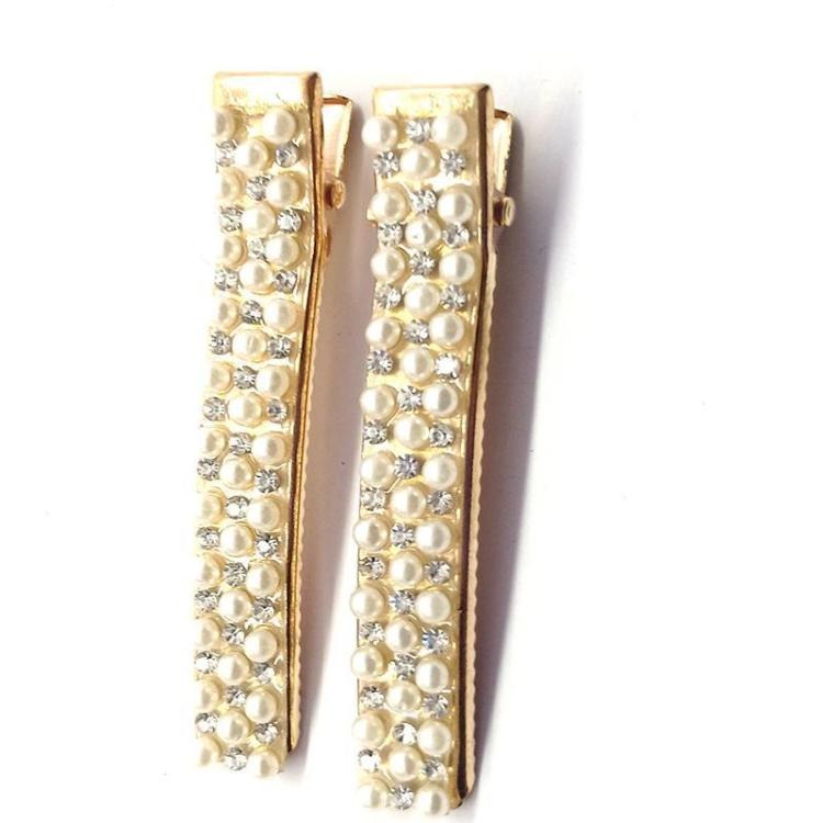 PAck of 3 Pearl Wedding Hair Pins, Bridal Hair